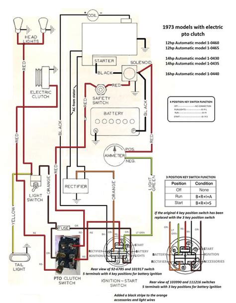 electric clutch wiring diagram 